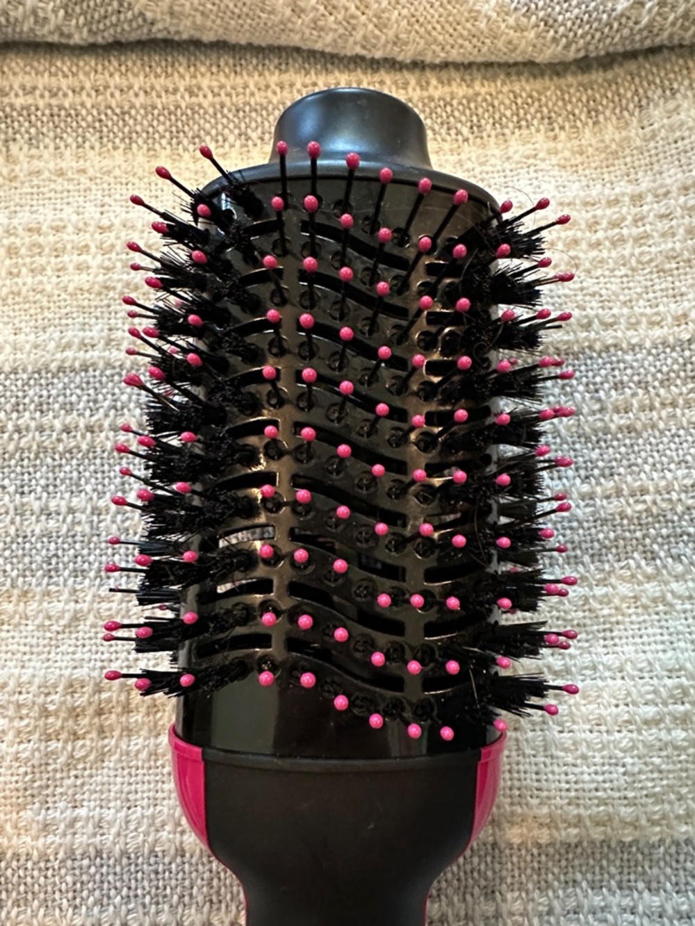 Revlon Black and Pink Hot Air Styling Brush - Picture 4 of 7